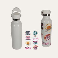 Greta Stainless Steel Water Bottle Decorating Craft