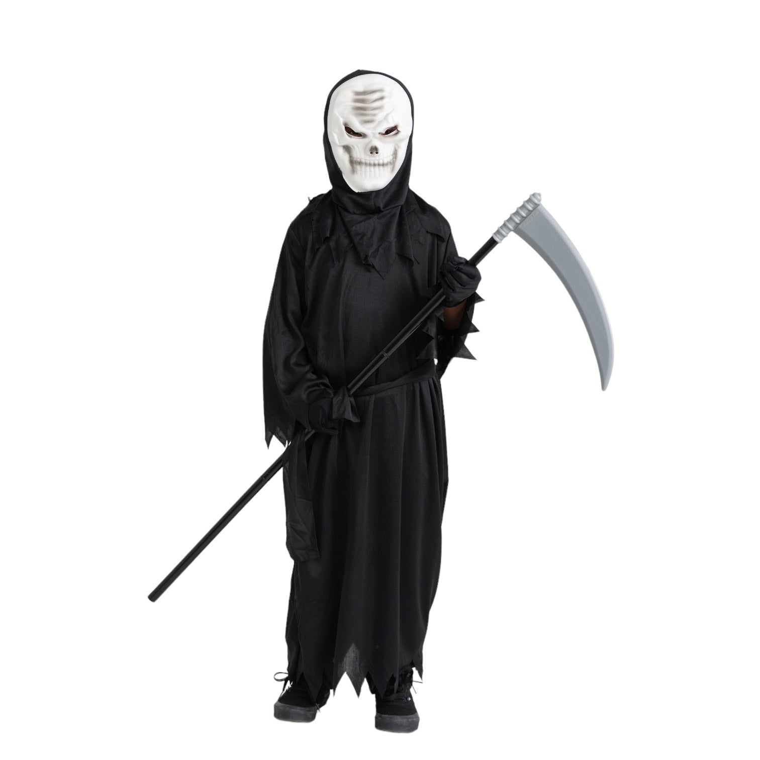  Dress Up America Grim Reaper Costume - Kids by Dress Up America - Large (12-14) - Bonton