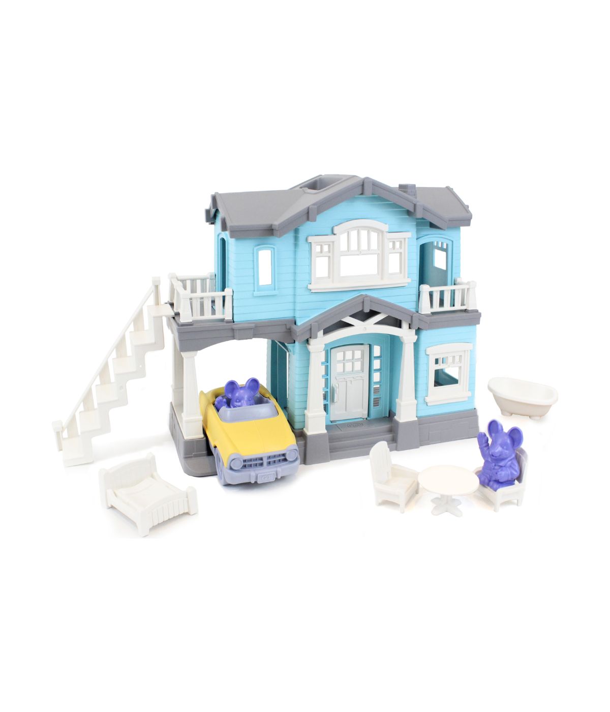  House Playset Multi - Multi - Bonton