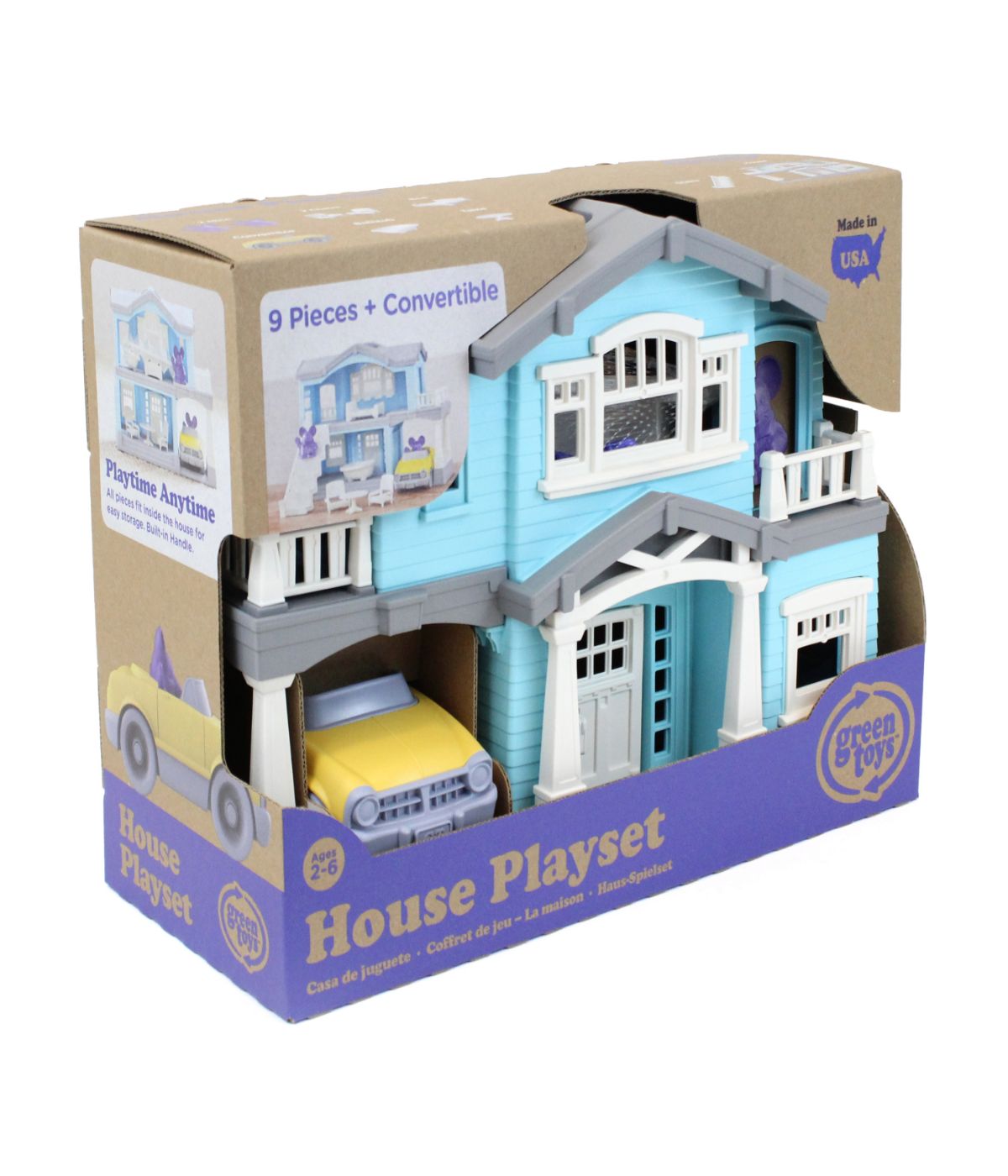  House Playset Multi - Multi - Bonton