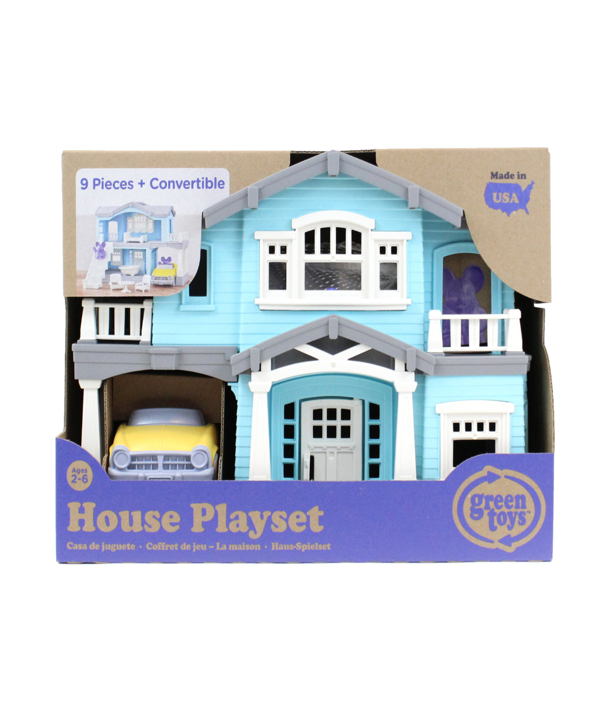  House Playset Multi - Multi - Bonton