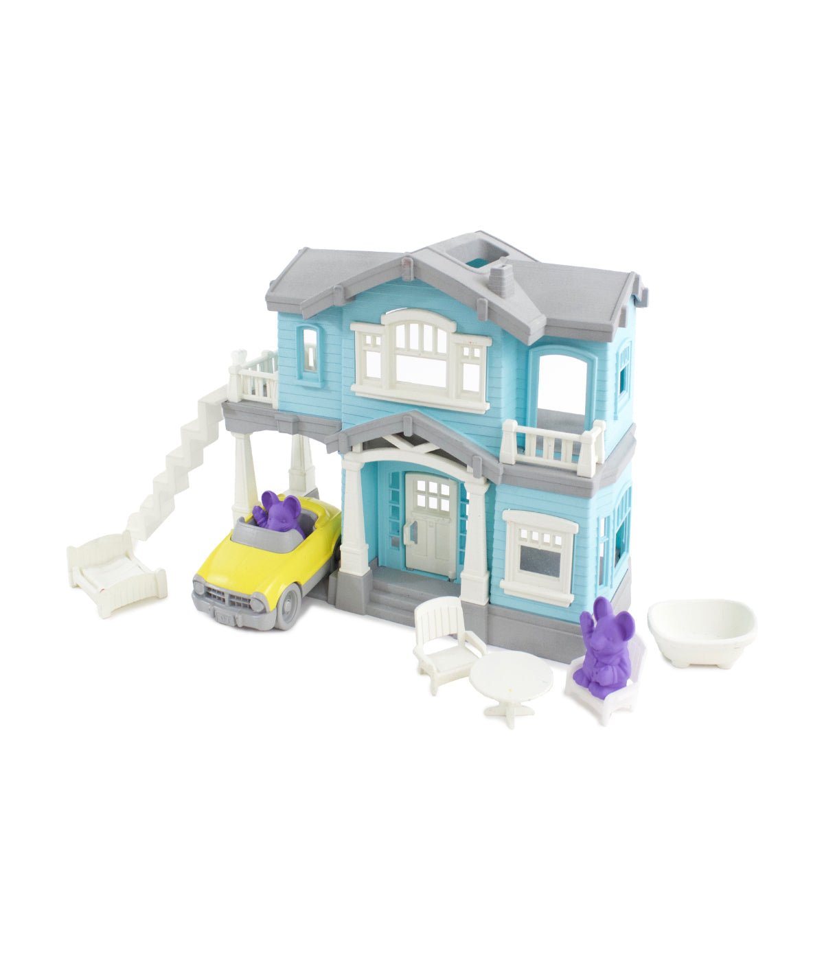  House Playset Multi - Multi - Bonton