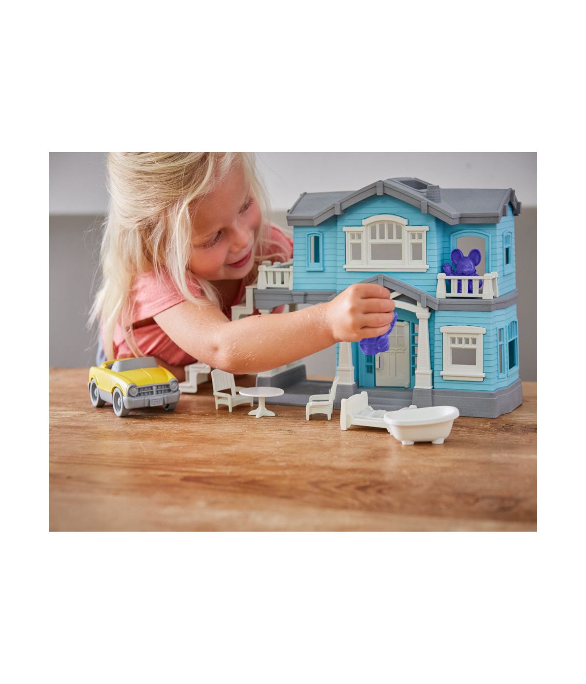  House Playset Multi - Multi - Bonton