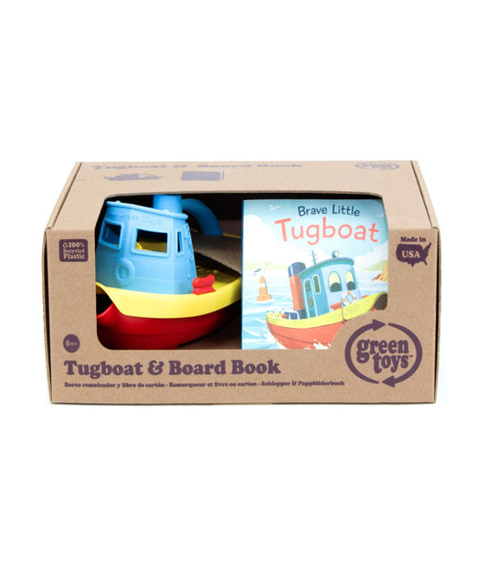 Tugboat & Brave Little Tugboat Board Book Multi