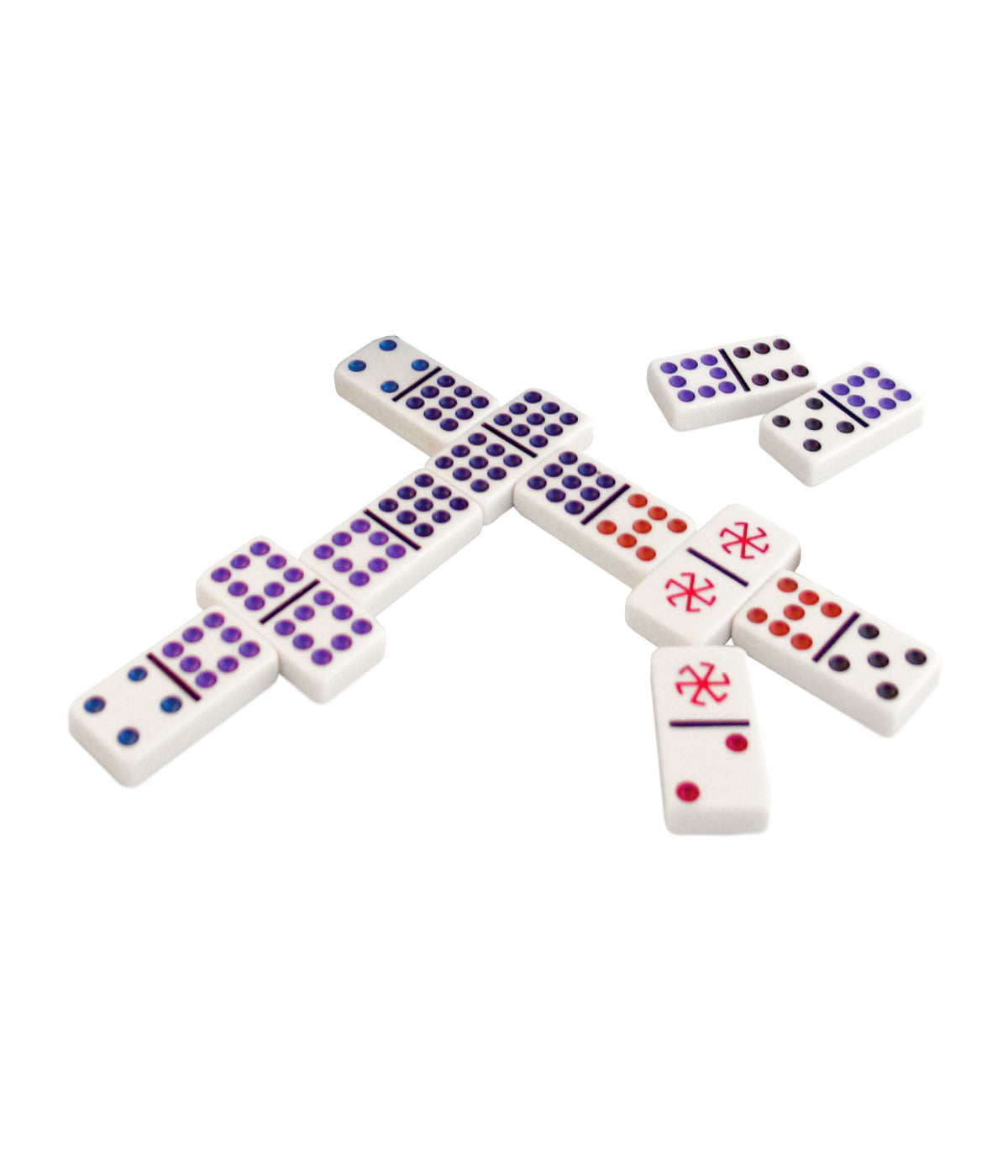  Spinner Dominoes Game Multi - Multi - Bonton