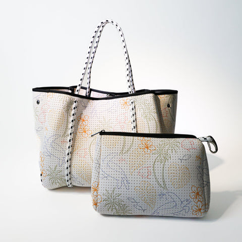 GUY HARVEY X POPUPS BRAND EVERYDAY TOTE TROPICAL TURTLE