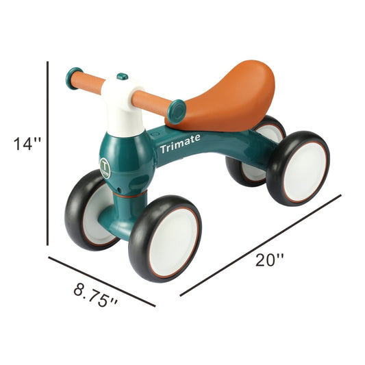 Trimate Baby Walker Balance Bike in Green