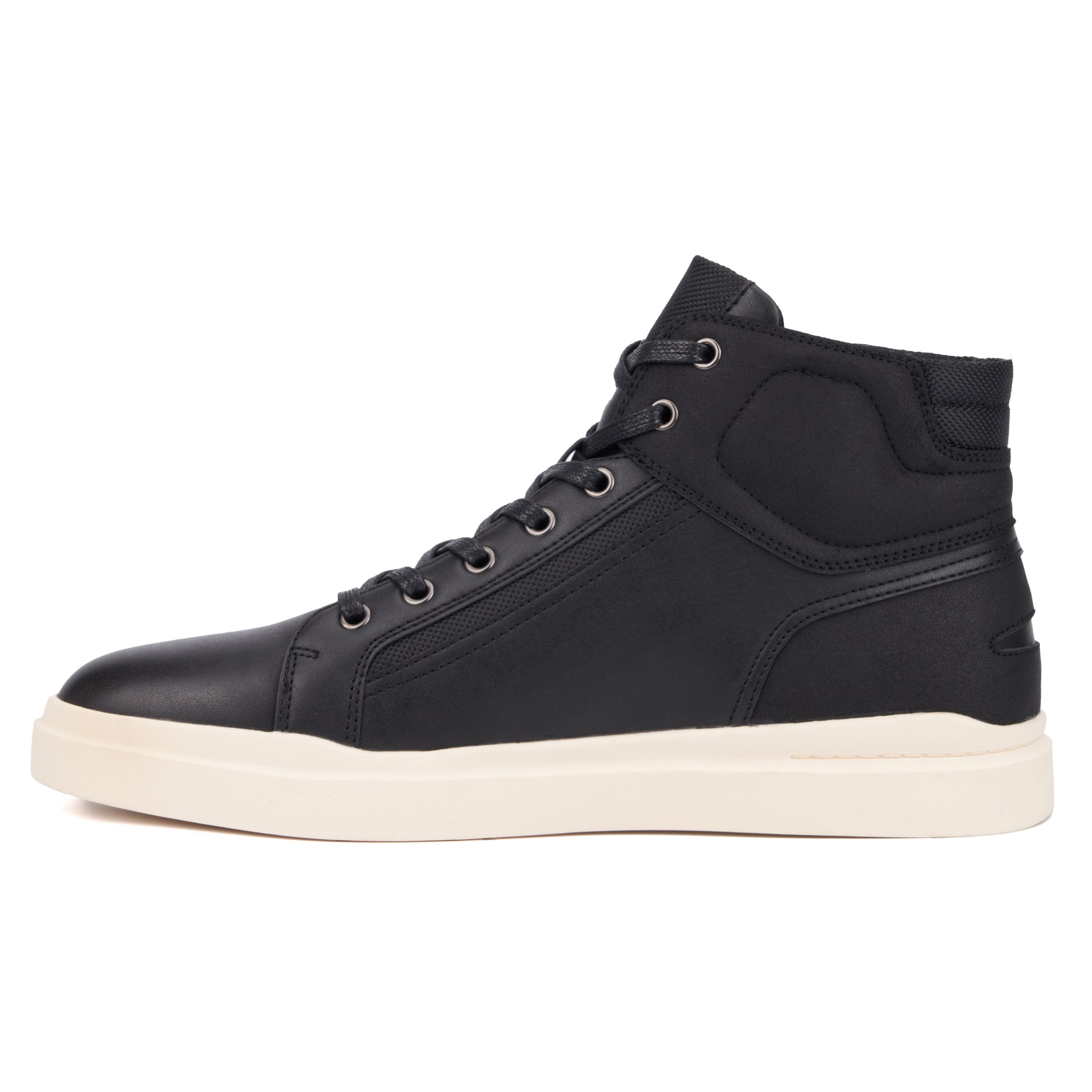 Reserved Footwear New York Men's Jayden High Top Sneakers - Black - Bonton