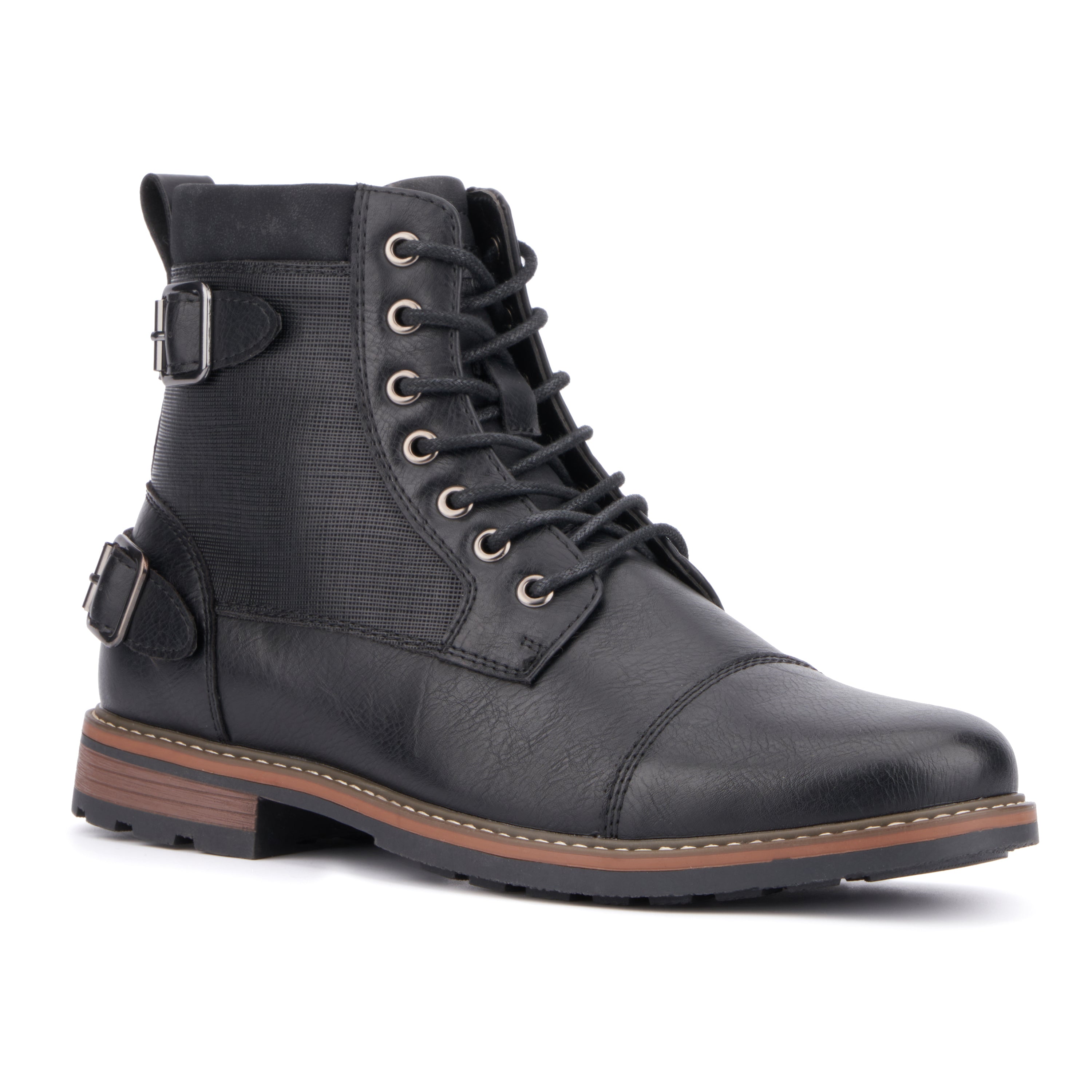  Reserved Footwear New York Men's Emmett Ankle Boots - Black - Bonton