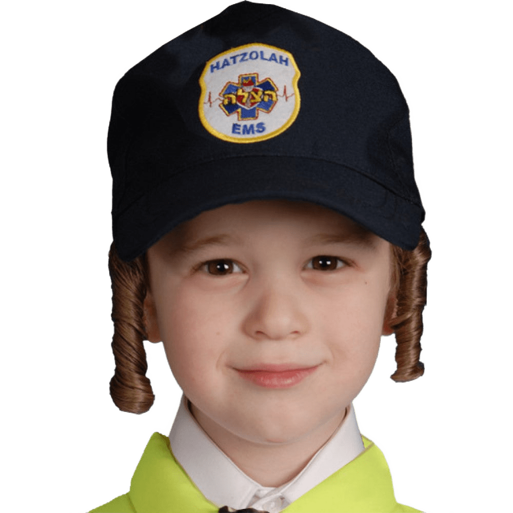  Dress Up America Hatzolah EMT Cap - Kids by Dress Up America - Default Title - Bonton