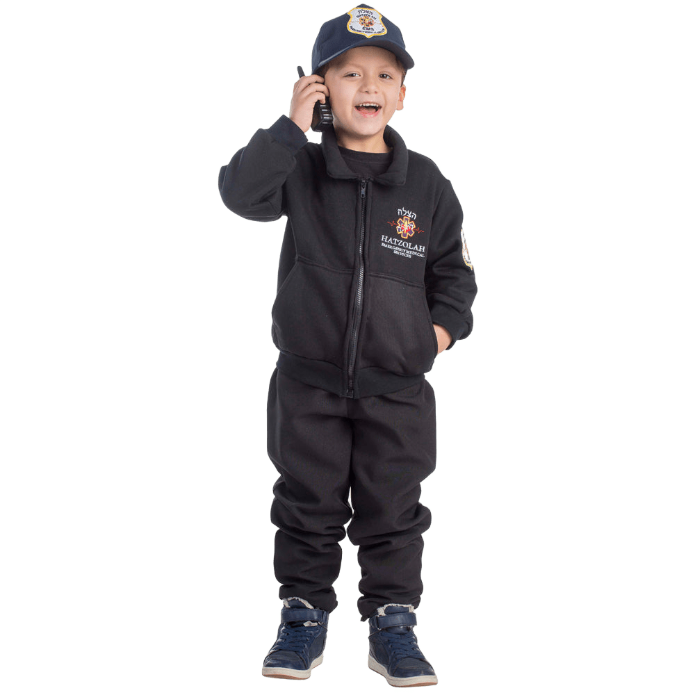  Dress Up America Hatzolah EMT Rescuer Costume - Kids by Dress Up America - Large (12-14) - Bonton