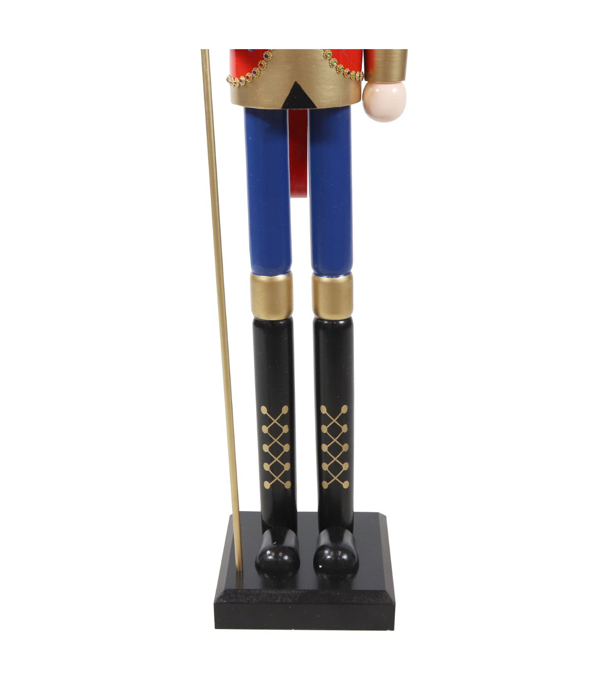  Sunnydaze Decor Arnold the Strong Indoor Christmas Wooden Nutcracker Statue - Red - Bonton