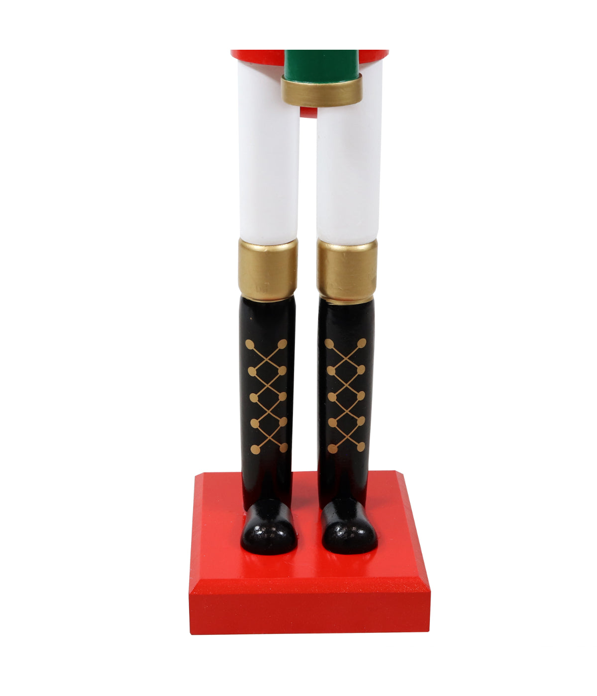  Sunnydaze Decor Noah the Harmonious Christmas Wooden Nutcracker Statue - Red - Bonton