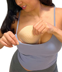 Non Slip Bra Pad Inserts Half Moons Style