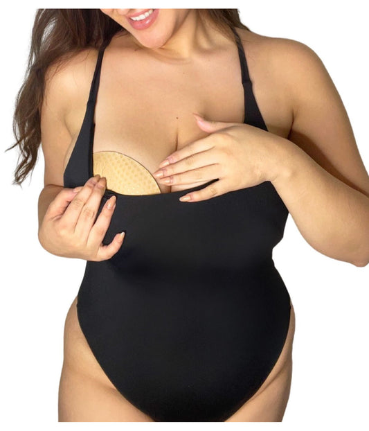 Non Slip Bra Pad Inserts Ovals Style