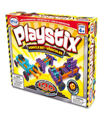 Playstix Vehicles 130 Piece Set Multi