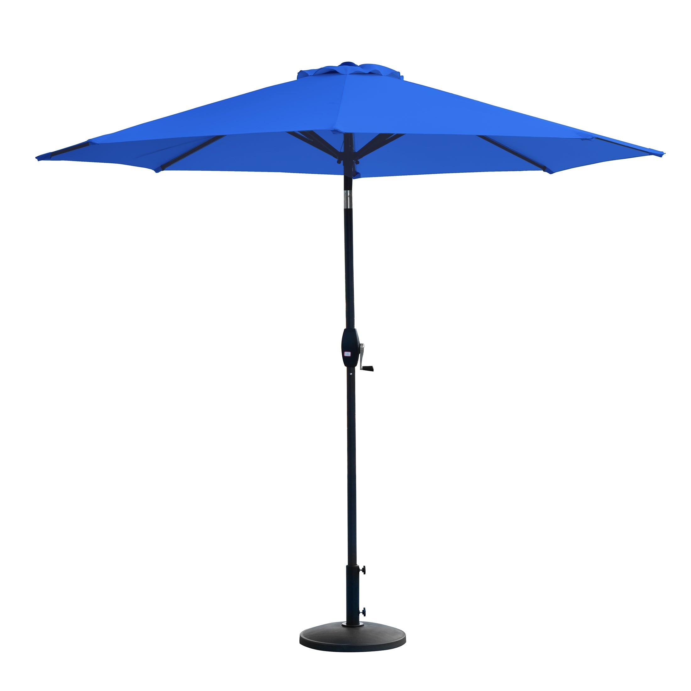  Westin Furniture 9 ft Outdoor Patio Market Table Umbrella with Round Resin Base - Lime Green - Bonton