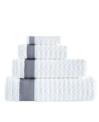 Herringbone 2 Piece Bath Sheet Set