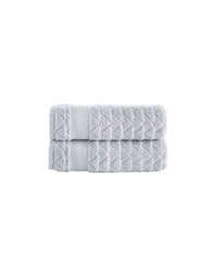 Herringbone 2 Piece Hand Towel Set