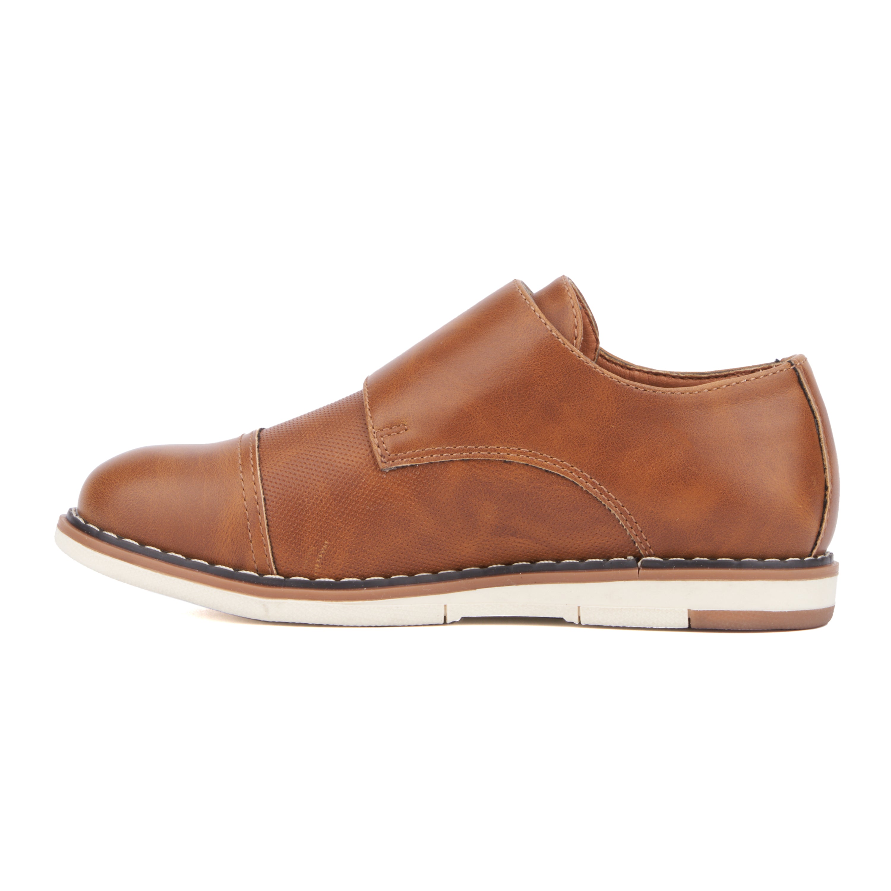  Xray Footwear Boy's Michael Dress Casual Monk Straps - Black - Bonton