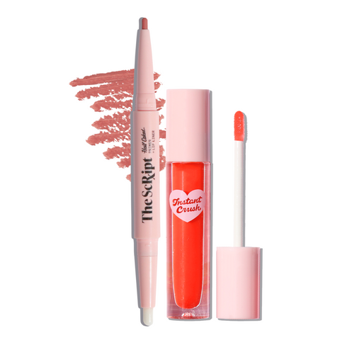 Lip Liner + Lip Gloss Duo (Half Life / 5% Tint) by Half Caked