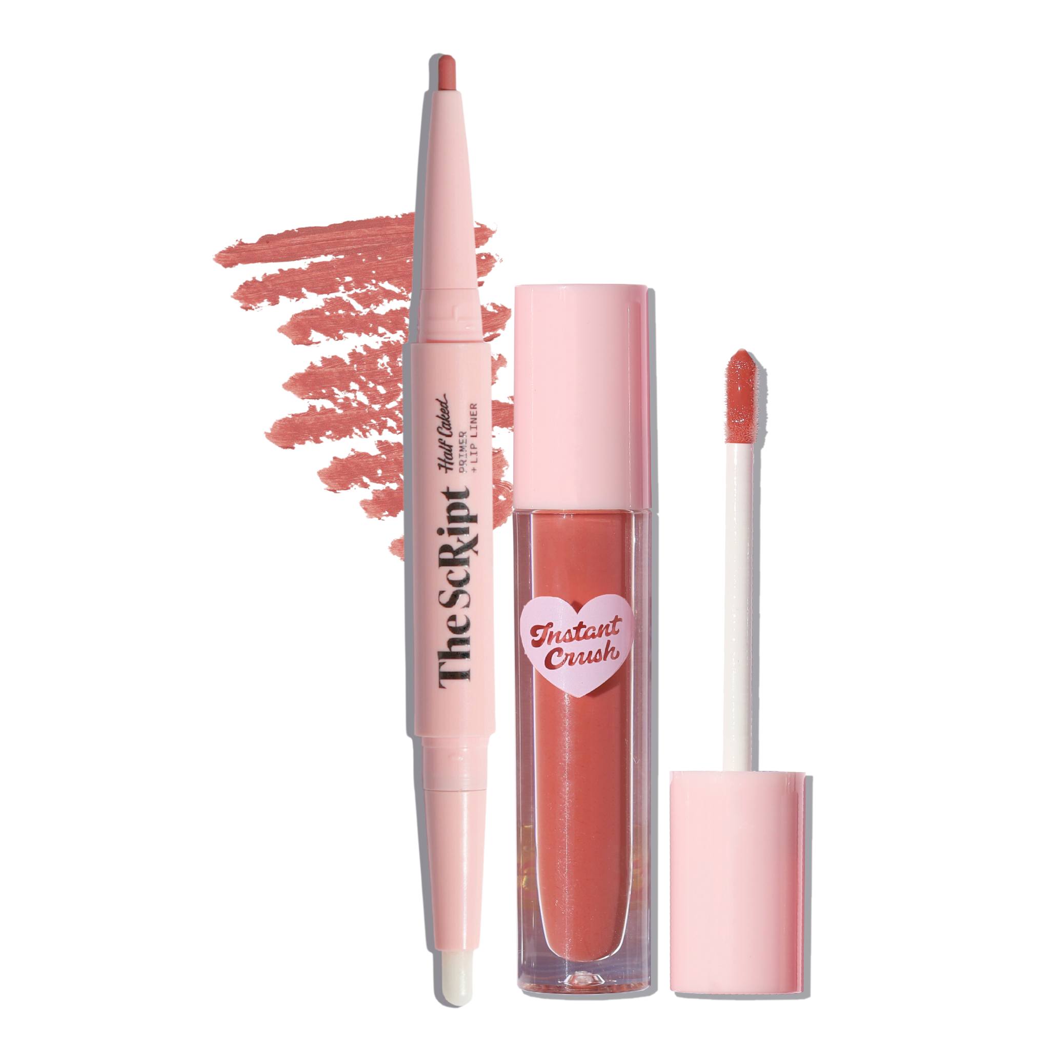  Half Caked Lip Liner + Lip Gloss Duo (Half Life / Cake Baby) by Half Caked - Default Title - Bonton