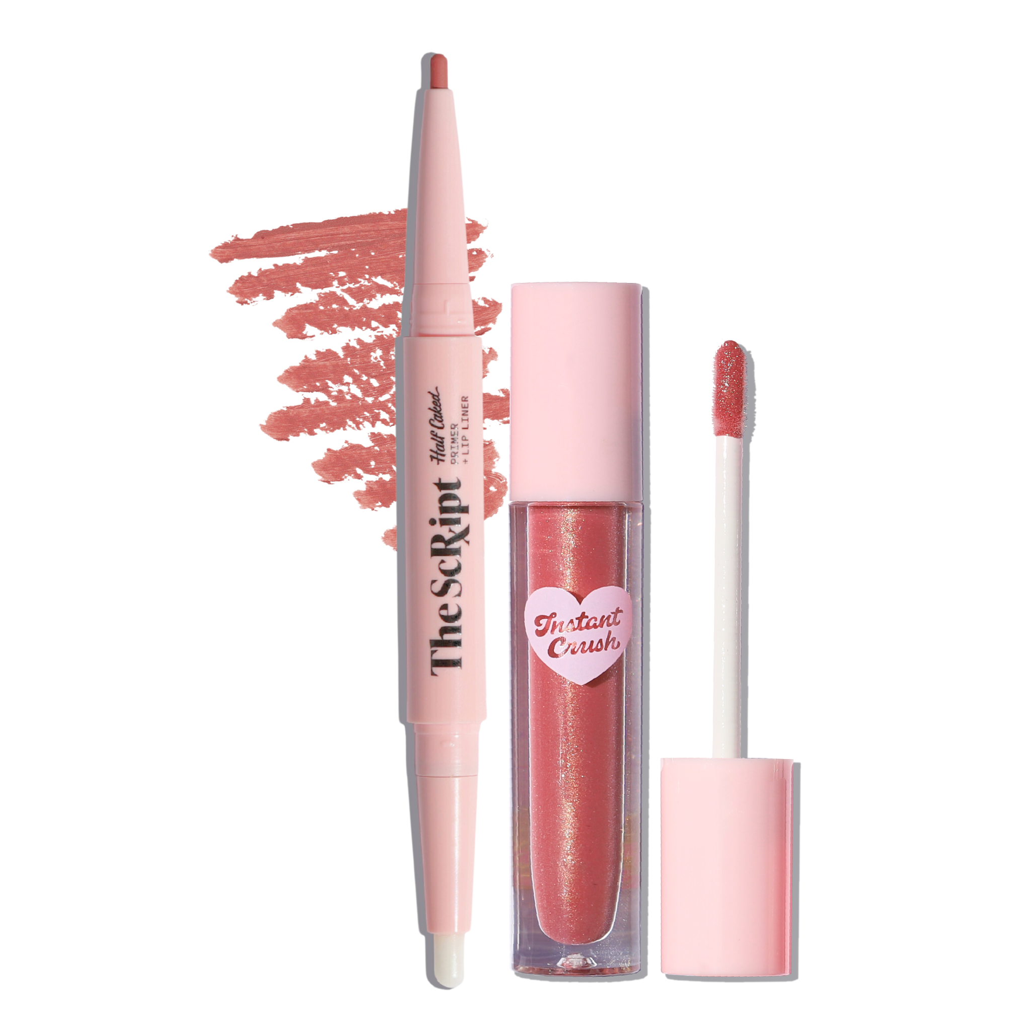  Half Caked Lip Liner + Lip Gloss Duo (Half Life / Lucky Charm) by Half Caked - Default Title - Bonton