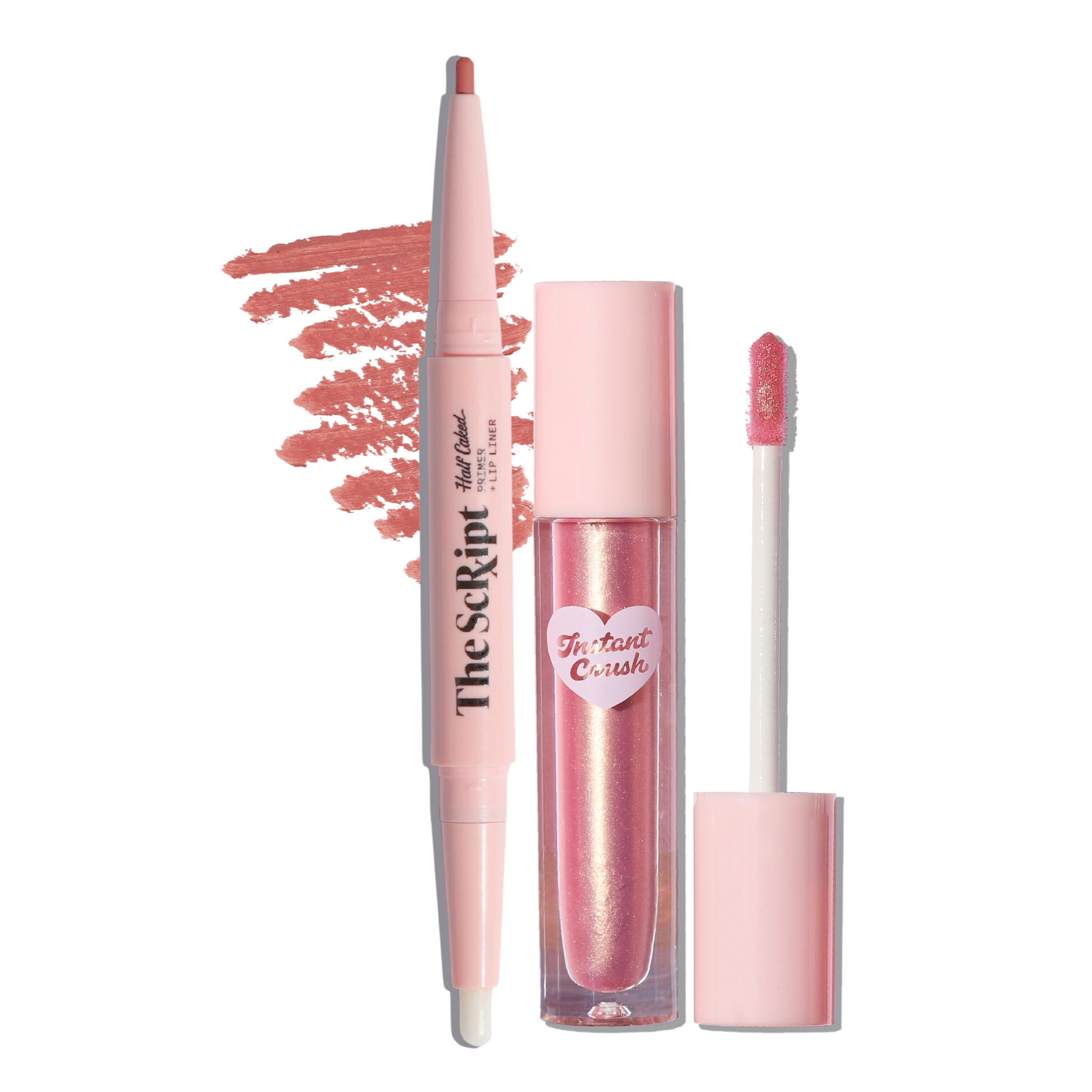  Half Caked Lip Liner + Lip Gloss Duo (Half Life / Rich Rich) by Half Caked - Default Title - Bonton