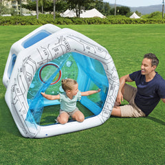 Bestway Space Station Exploration Kids Inflatable Playhouse-Multi-One Size-3