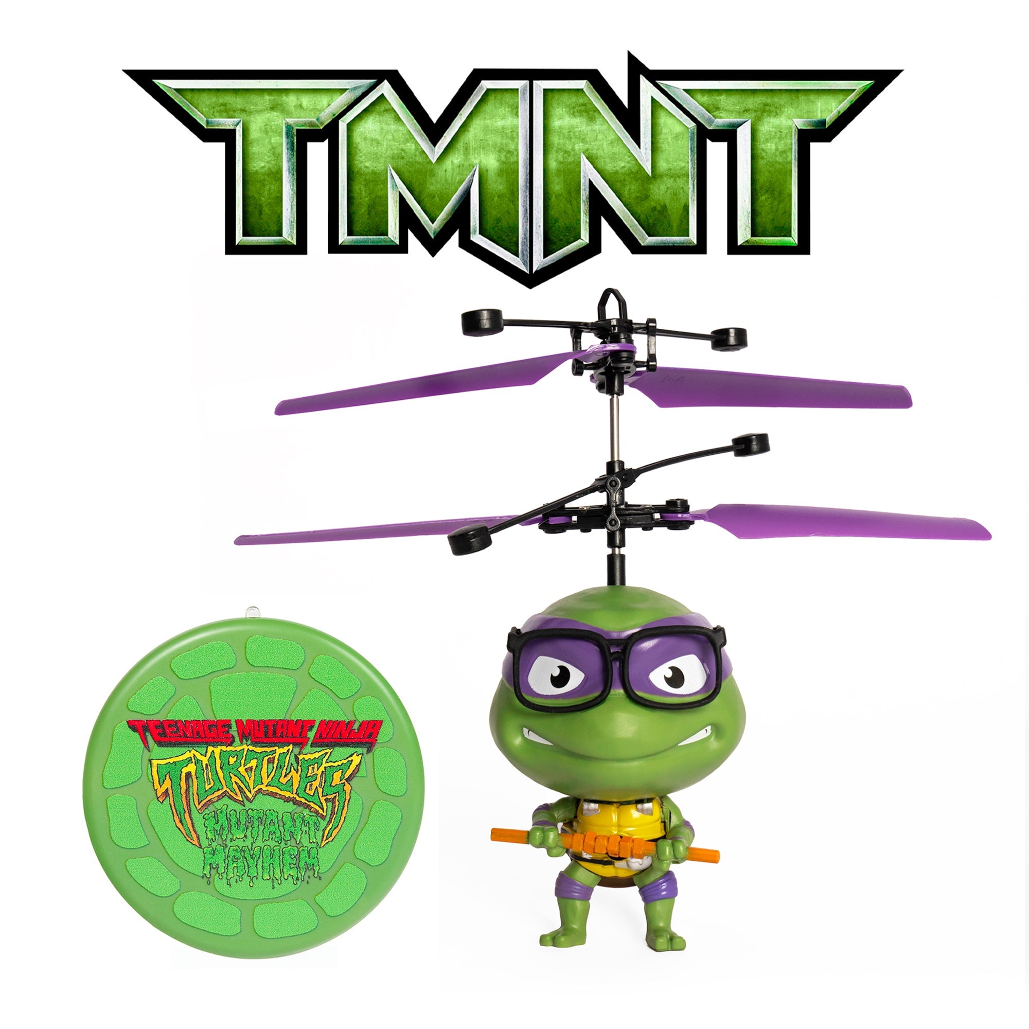  HobbyTron TMNT Mutant Mayhem Donatello Big Head UFO - Default Title - Bonton