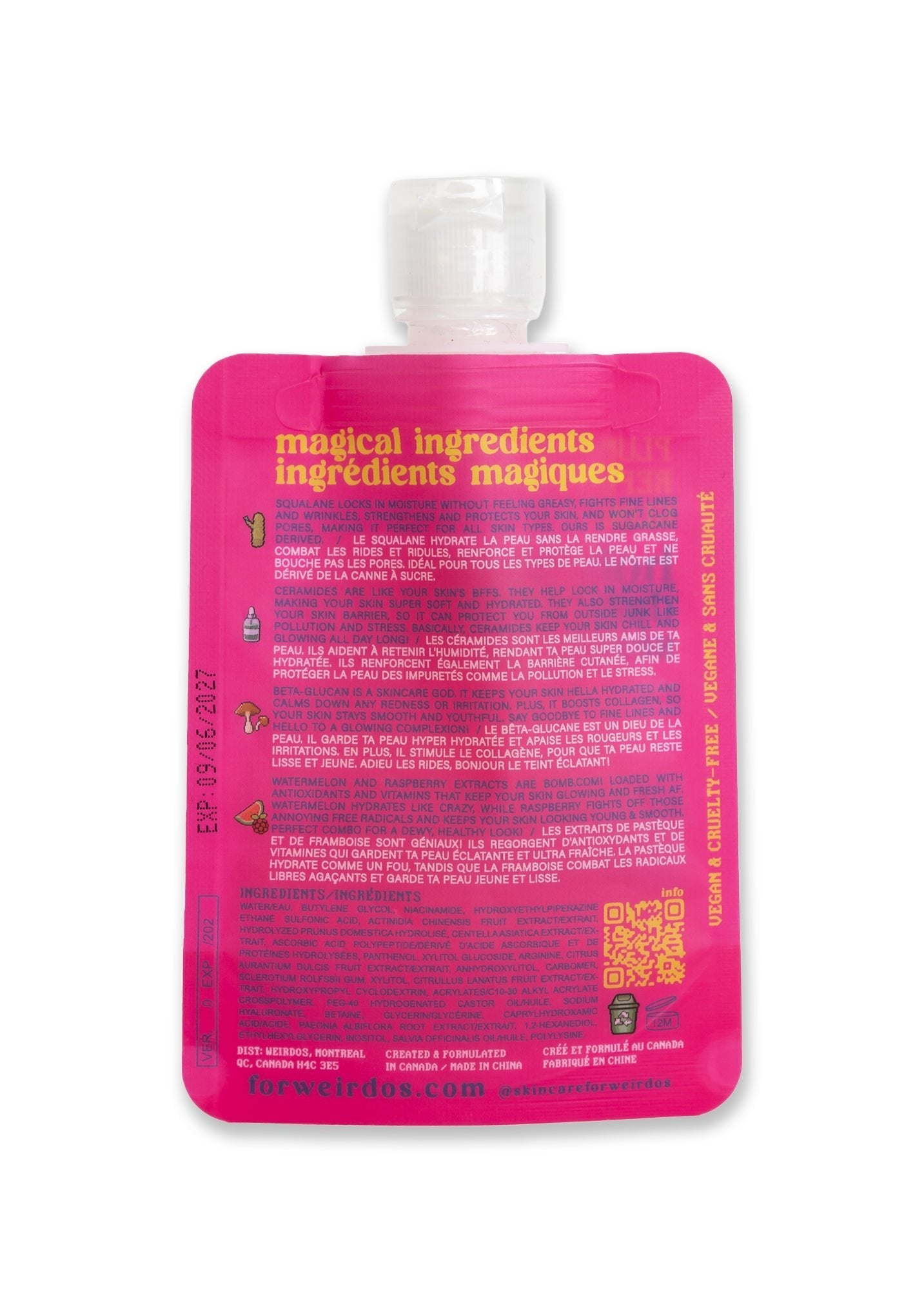  Skincare for Weirdos holy grail daily serum by Skincare for Weirdos - Default Title - Bonton