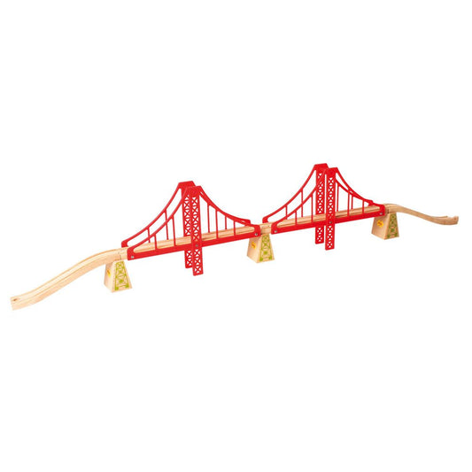 Double Suspension Bridge by Bigjigs Toys US