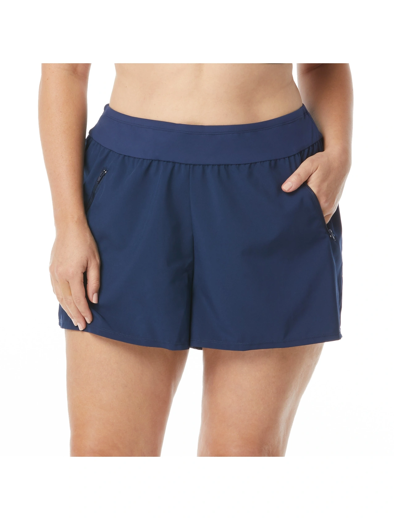  Beach House April Stretch Woven Beach Short - Admiral - Bonton