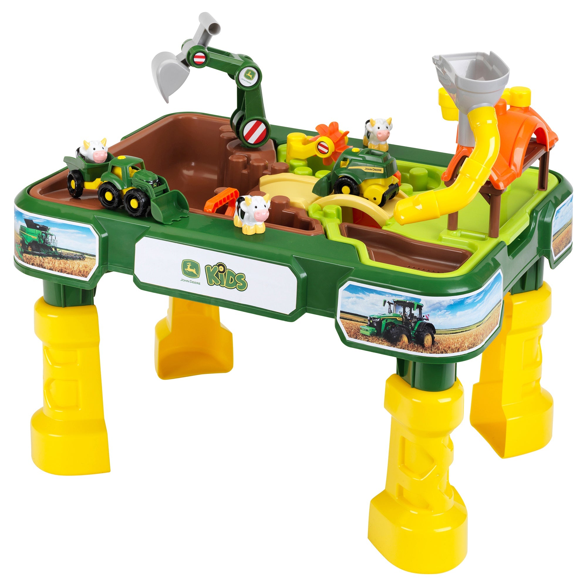  Klein John Deere: Farm and Water Table - 2-in-1 Kids Play Table, Ages 3+ - Multi - Bonton