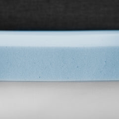 Gel-Infused Memory Foam Mattress Topper 4"