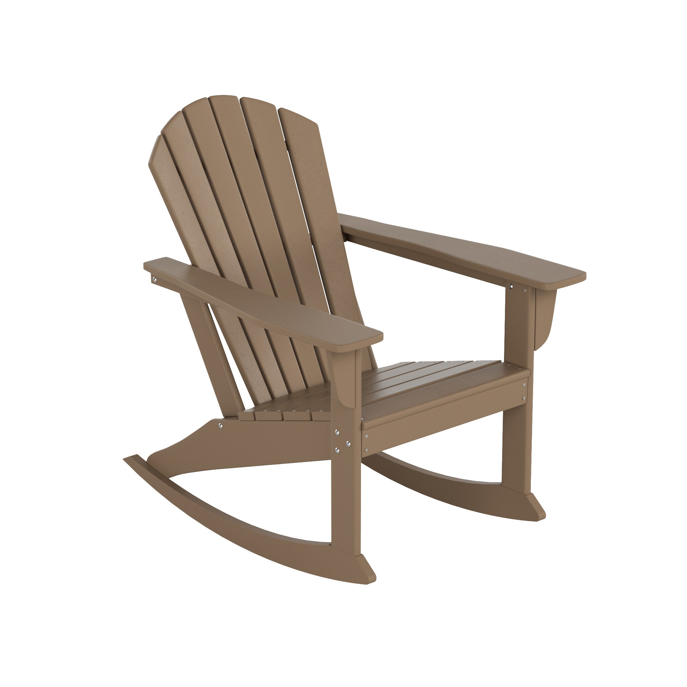  Westin Furniture Altura Outdoor Rocking Adirondack Chair - Sand - Bonton