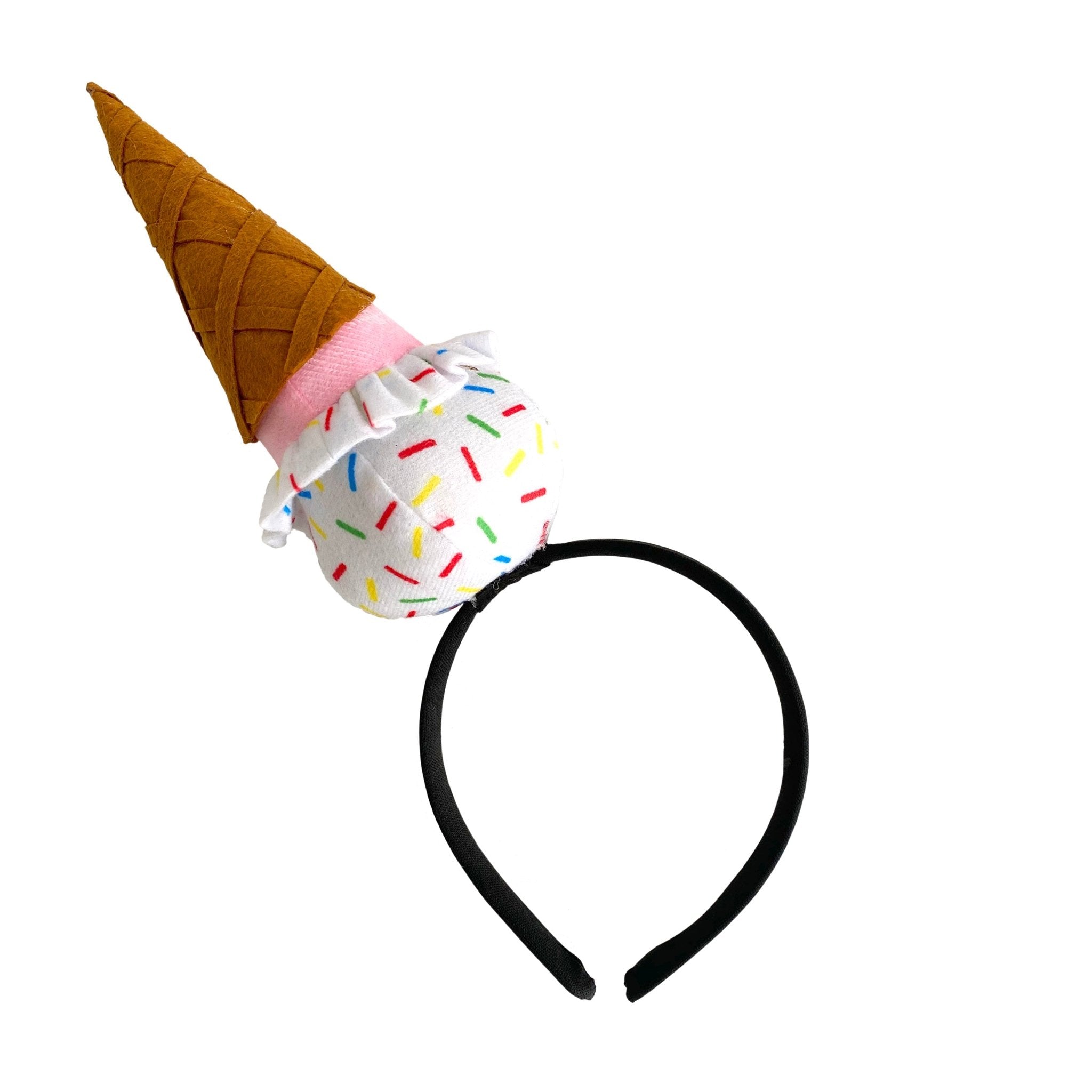  Dress Up America Ice Cream Cone Headband - Kids by Dress Up America - Default Title - Bonton