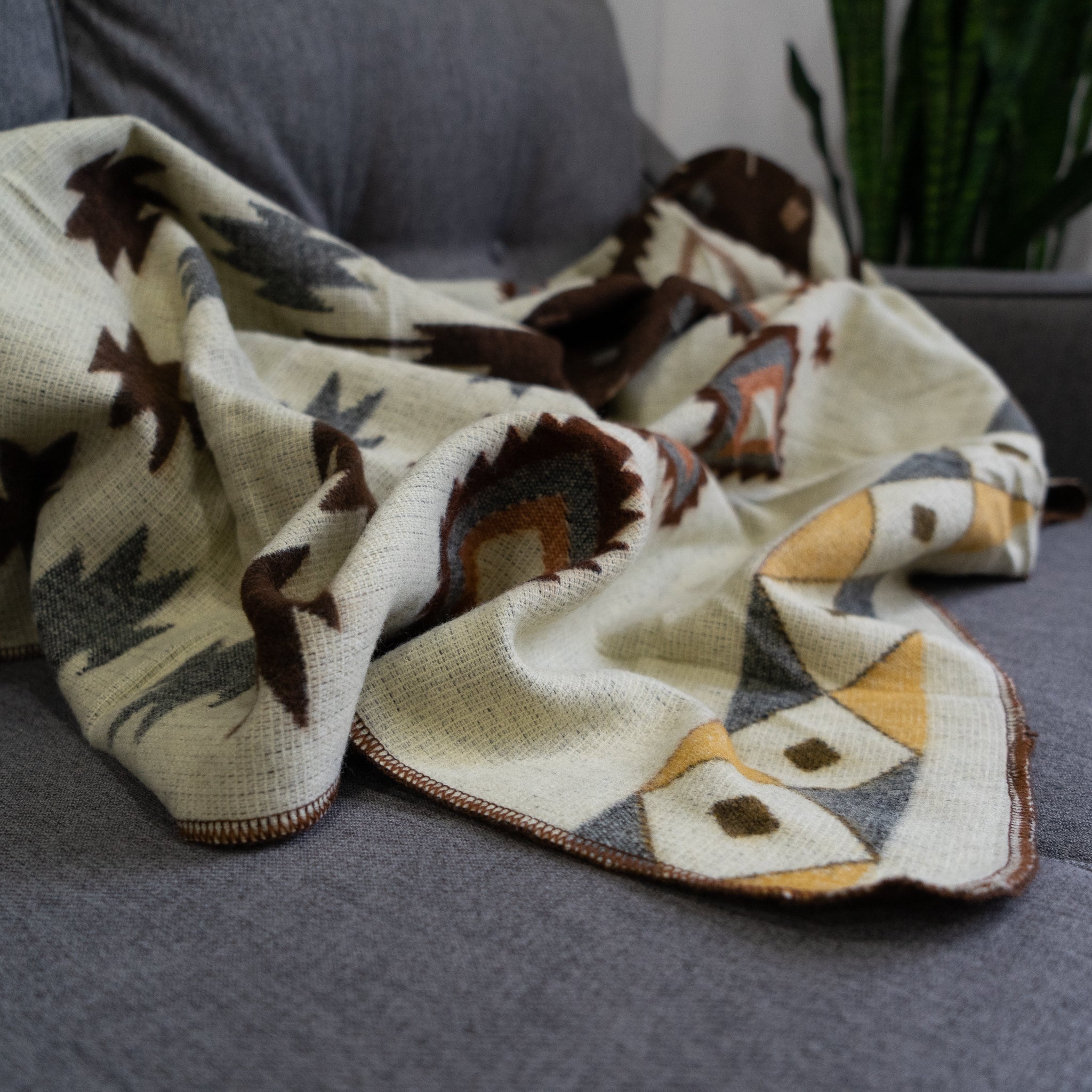  Alpaca Threadz Andean Alpaca Wool Blanket - Mojave (Throw) by Alpaca Threadz - Default Title - Bonton