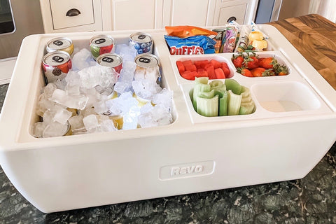 Dubler Party Cooler™ | Polar White by Revo Coolers