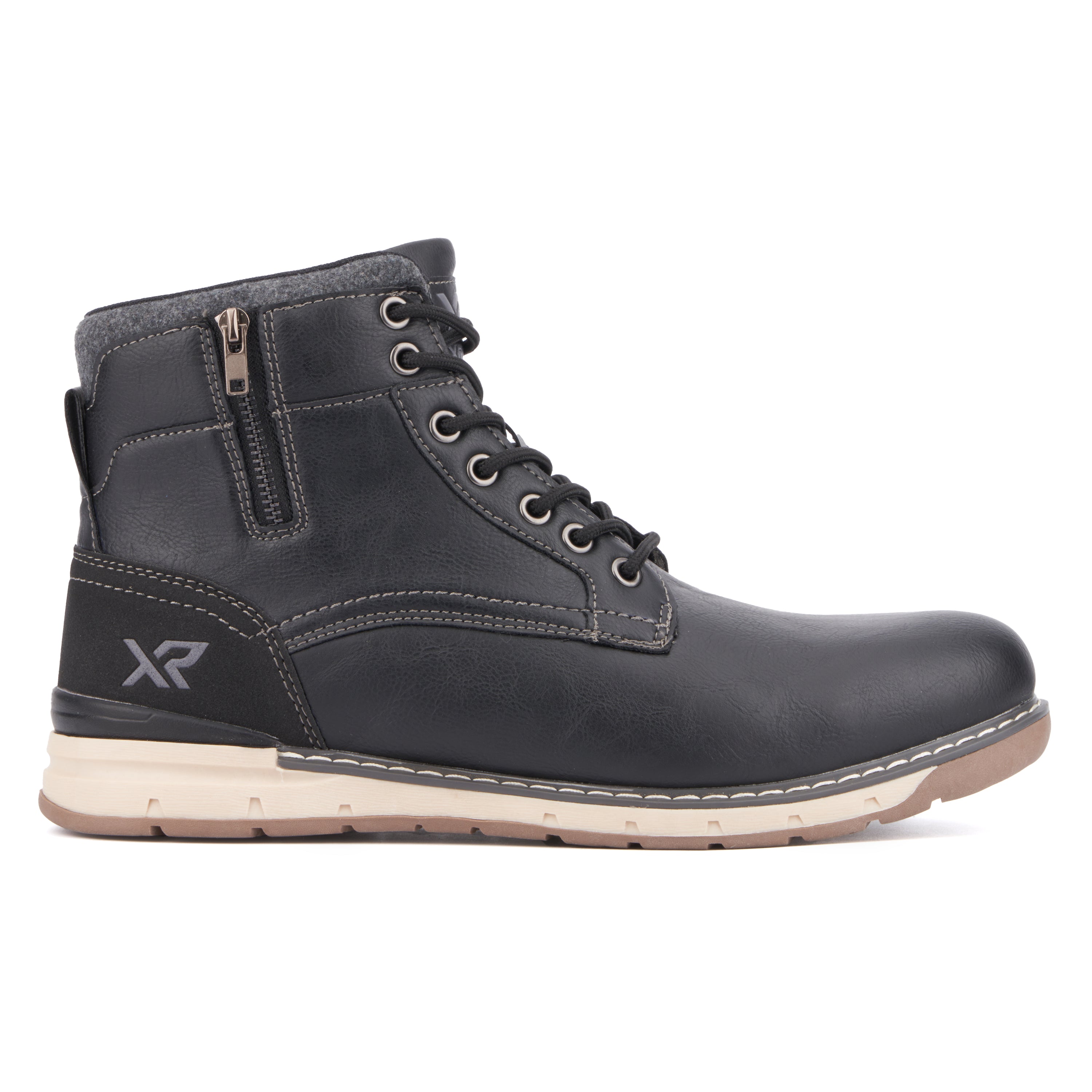  Men's Jaxon Casual Boots - BLACK - Bonton