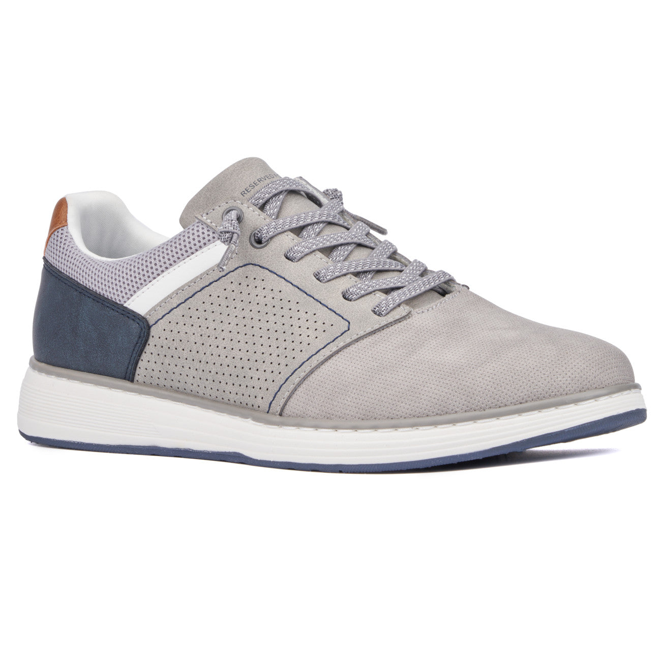  Reserved Footwear New York Reserved Footwear New York Men's Monroe Low Top Sneakers - GREY - Bonton