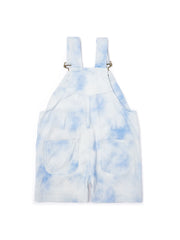 Tie Dye Overall Shorts