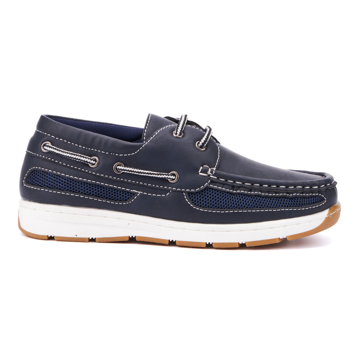  Xray Footwear Erwin Boy's Toddler Boat Shoe - Navy - Bonton