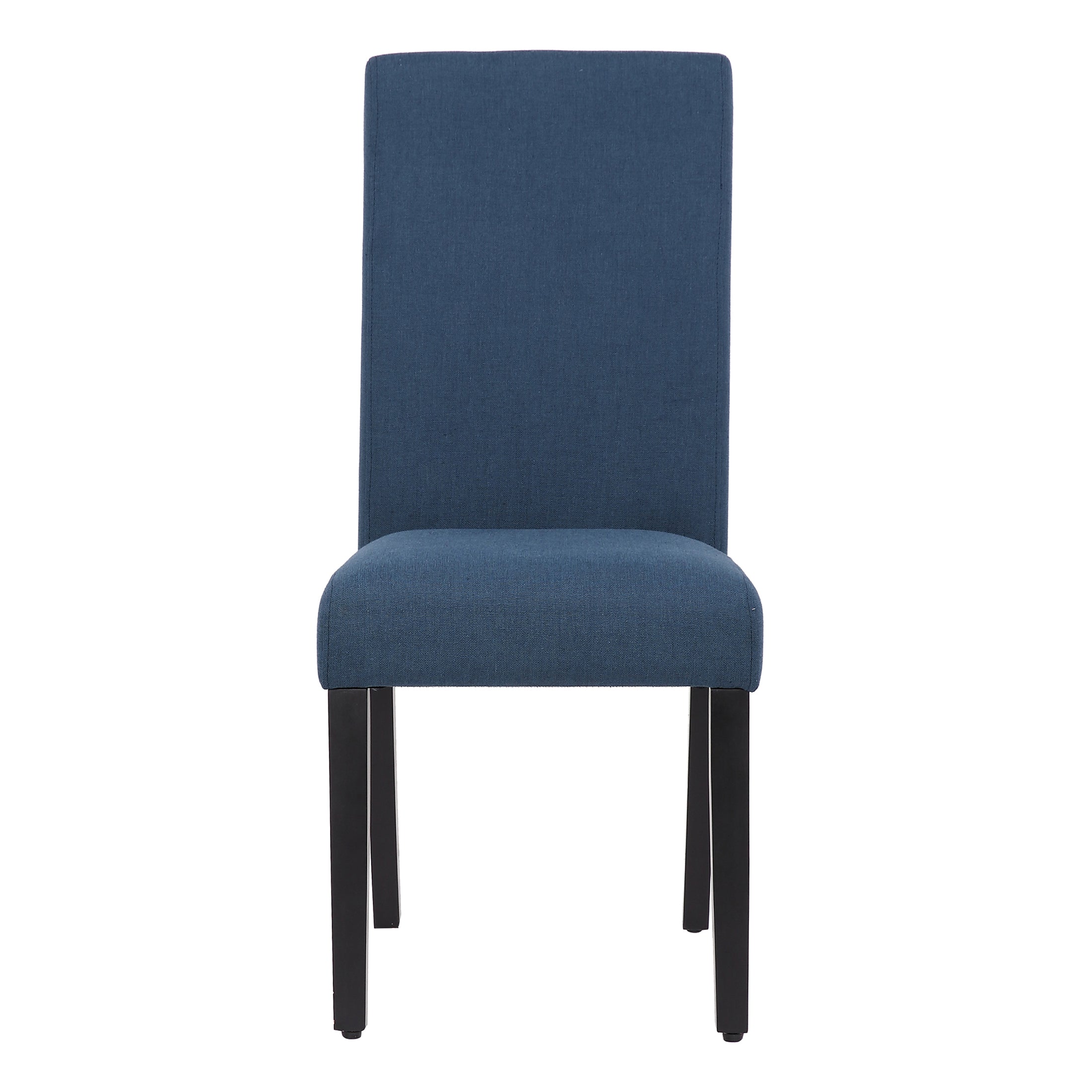  Westin Furniture Upholstered Linen Fabric Dining Side Chair, Set of 2 - Blue - Bonton