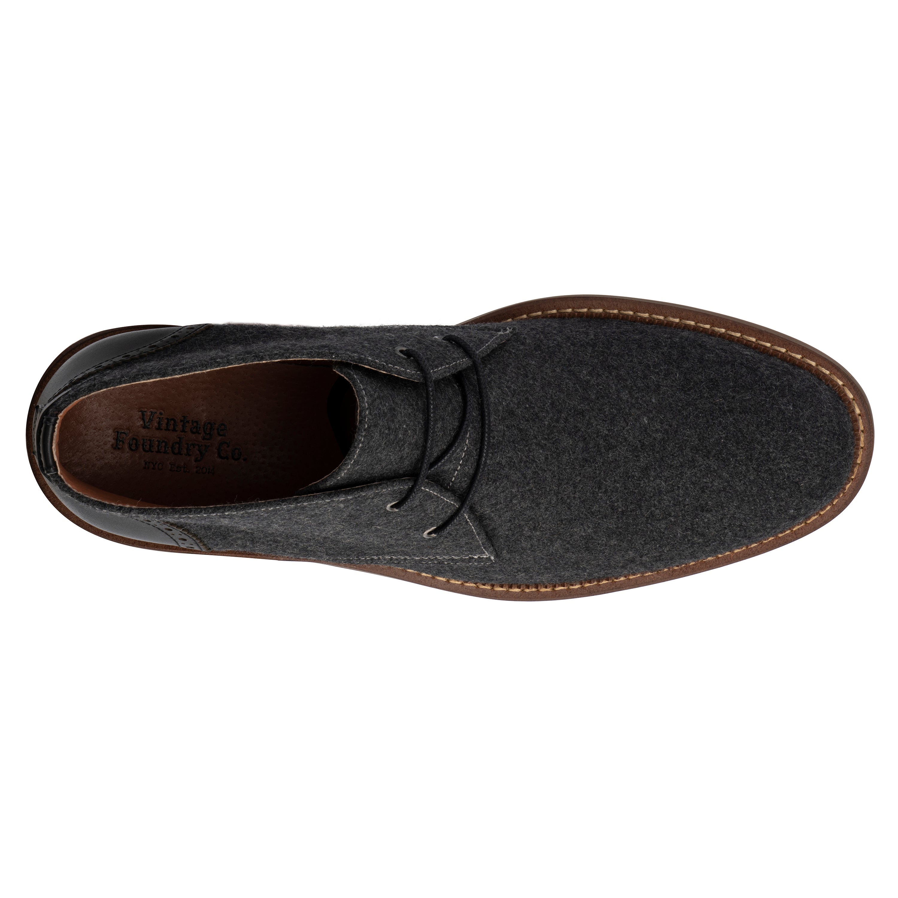  Vintage Foundry Co. Men's Kenneth Chukka Boot - Charcoal - Bonton