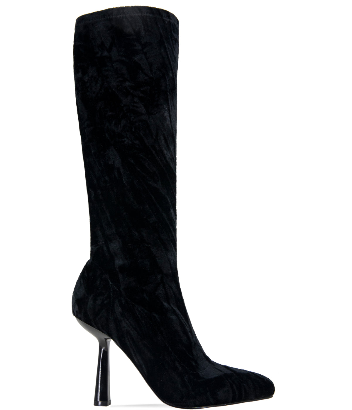  BCBGeneration ISRA Women Mid Calf Boots - Black Velvet - Bonton