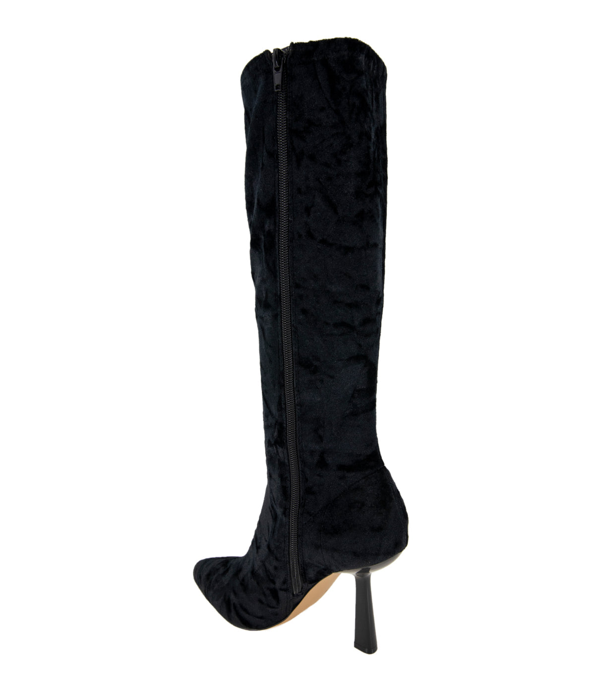  BCBGeneration ISRA Women Mid Calf Boots - Black Velvet - Bonton