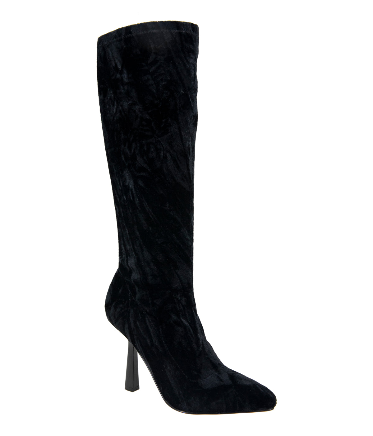  BCBGeneration ISRA Women Mid Calf Boots - Black Velvet - Bonton