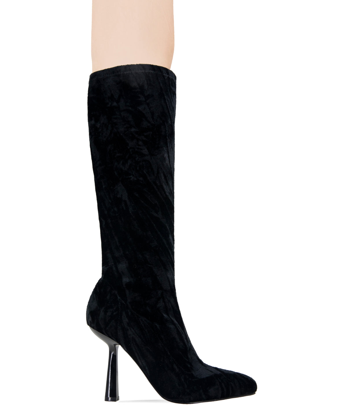  BCBGeneration ISRA Women Mid Calf Boots - Black Velvet - Bonton