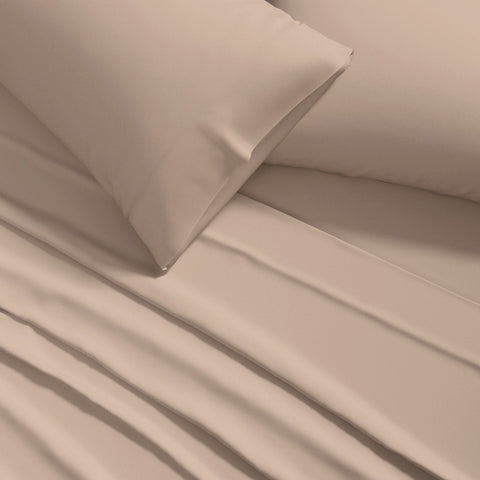 Patina Vie Maison Pre-Washed Microfiber Ultra-Soft Solid Bed Sheet Set